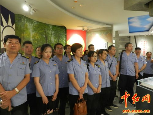 太原市食品药品监督管理局 中阳县组织部一行到黑茶山四八烈士纪念馆祭拜先烈